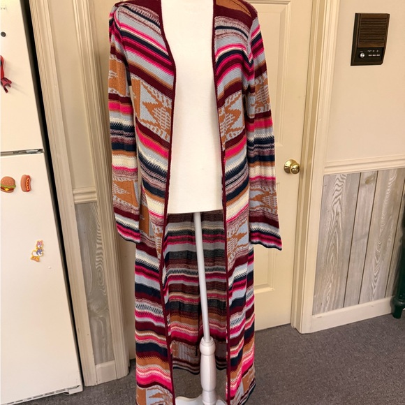 Billabong Sweaters - Billabong boho maxi sweater/duster